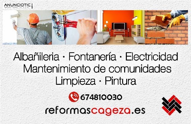 (Somos tu Mejor Opción en Reformas) ReformasCageza