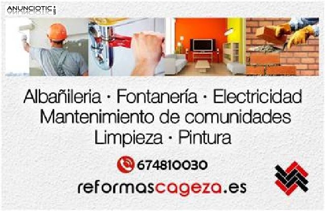 ESPECTACULARES REFORMAS CON CAGEZA