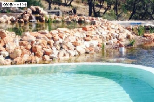 Construccion de piscinas y lagunas Naturales