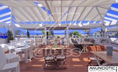 pergolas en aluminios para terrazas de bares y restaurantes