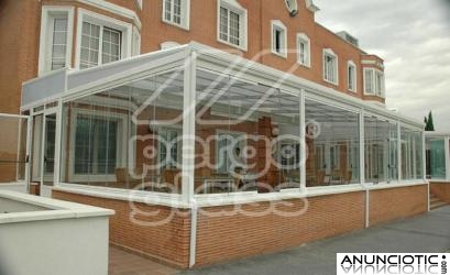 pergolas en aluminios para terrazas de bares y restaurantes