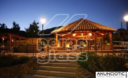 pergolas en aluminios para terrazas de bares y restaurantes