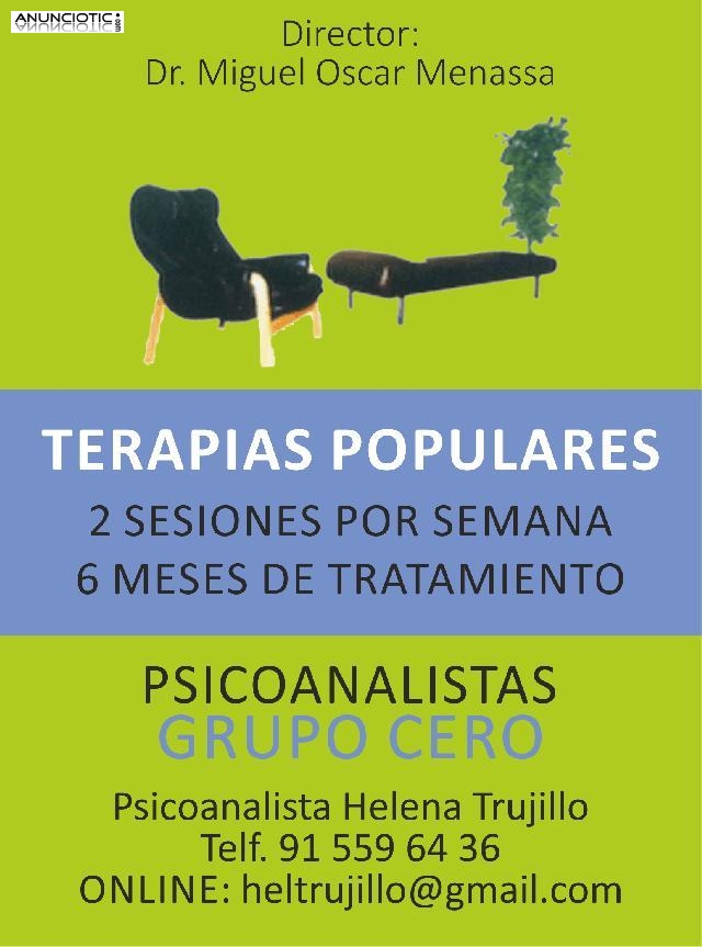 Psicoanálisis terapias  psicólogos online  grupo cero