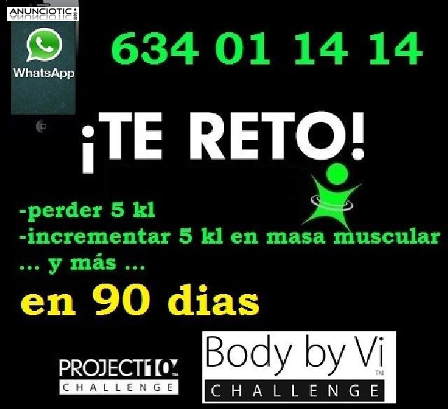 BAJAR PESO con el Reto BODY BY VI. 