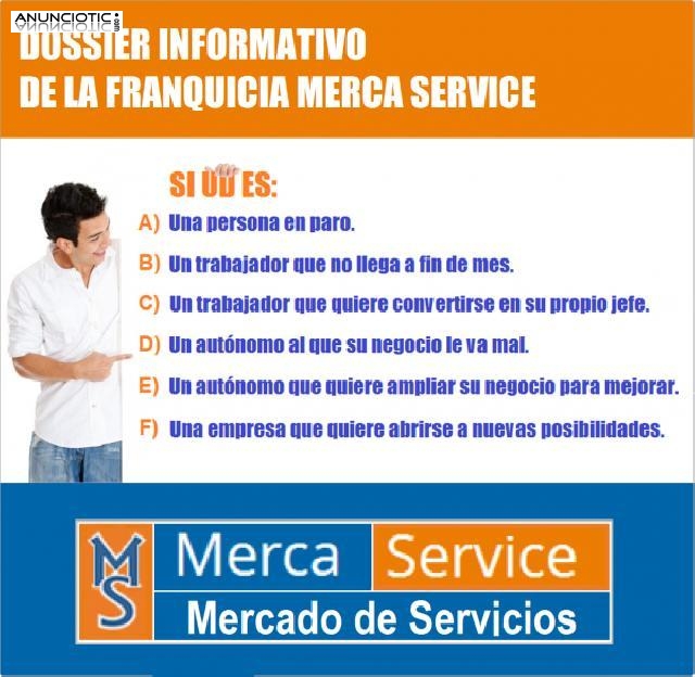 Franquiciate con mercaservice madrid