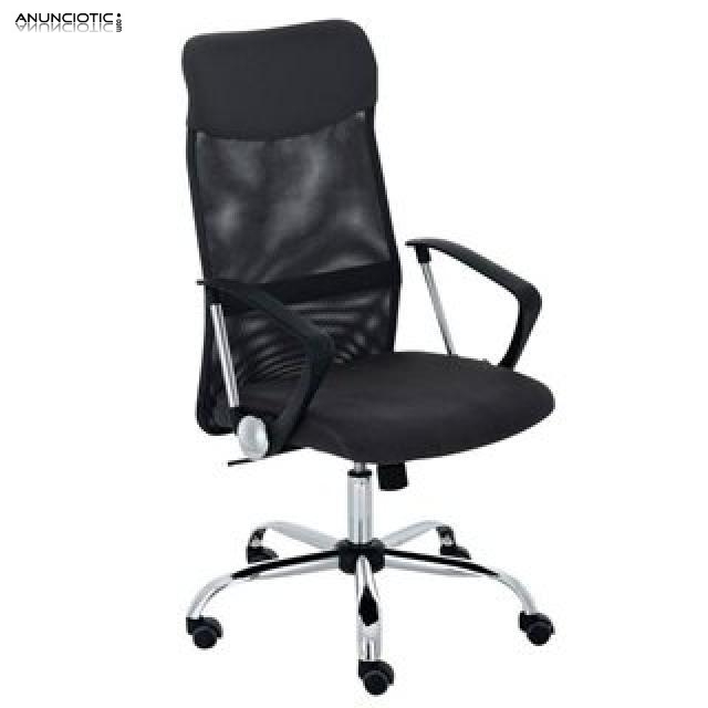 Silla de oficina en negro