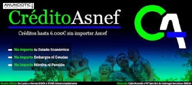 Credito-ya inmediato con asnef