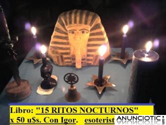 LIBRO_CURSO: 15 RITOS NOCTURNOS, (Para transformarse en hechicero ) x 50 dólares. (Con t