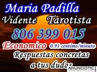 806 399 015 Tarot y videncia Maria Padilla