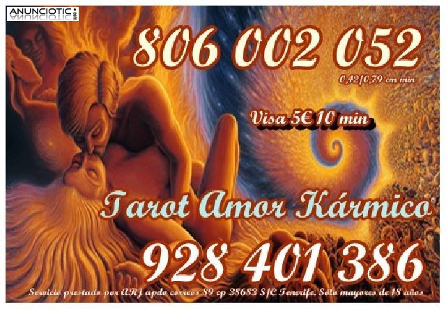 Videncia y Tarot Amor Kármico por sólo 0,42 cm min. Visa desde 10 20 min.