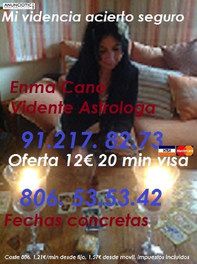 Enma Vidente Astrologa. Tarot garantia de acierto. 912178273