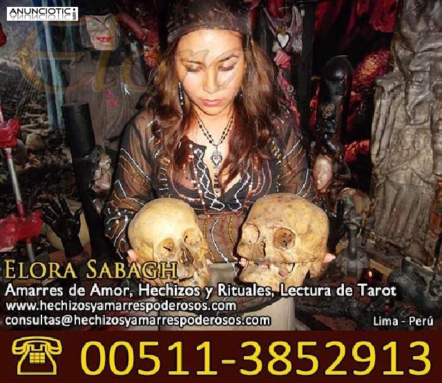 VIDENTE Y TAROTISTA ELORA SABAGH 00511-3852913 