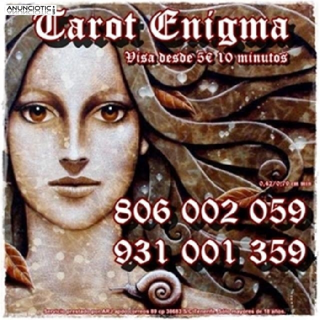 Oferta Tarot Visa Enigma 5  10 min. Tarot 806 barato sólo 0,42 cm. 