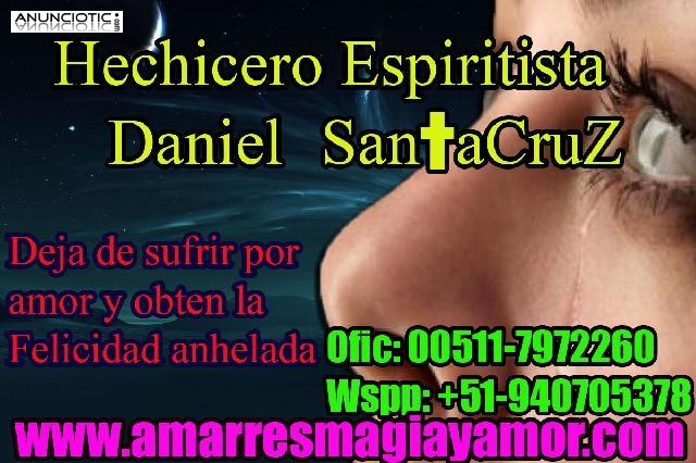 HECHICERO ESPIRITISTA DANIEL SANTA CRUZ 