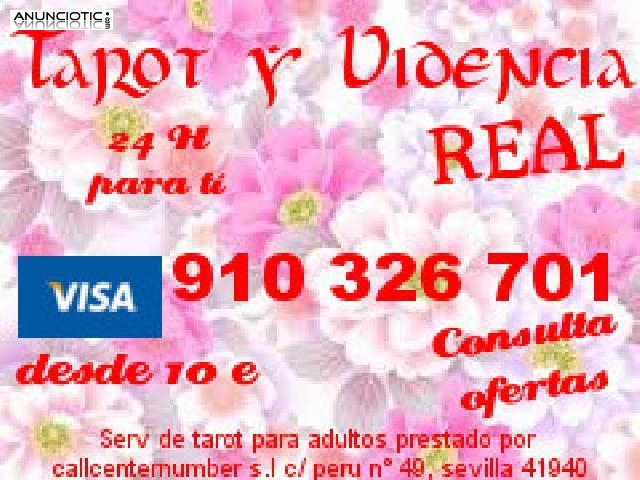 TAROT REAL OFERTAS CON VISA