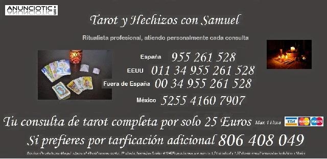 Tarot y Hechizos con Samuel, teléfono fijo