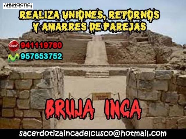 ANARRES ETERNOS PARA PAREJAS SEPARADAS /BRUJA INCA