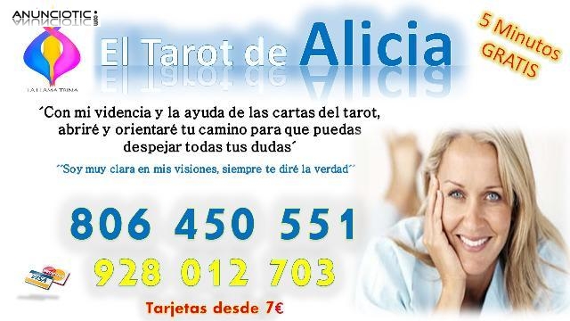 Tarot economico alicia y 5 minutos gratis