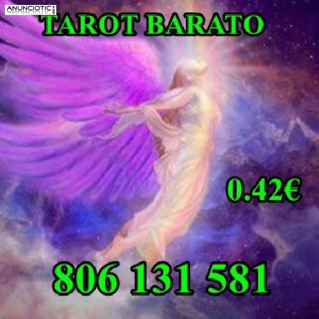 Tarot barato muy económico a tan solo 0.42 AMOR DE ANGEL 806 131 581