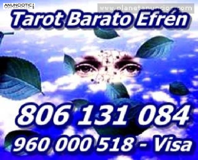 TAROT BARATO Y ECONOMICO EFREN , 0,42 CM MIN.