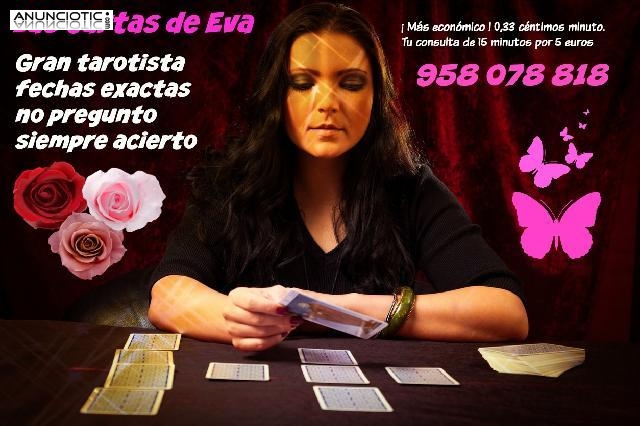  tarot y videncia con Eva , grandes aciertos 15 min 5 euros.