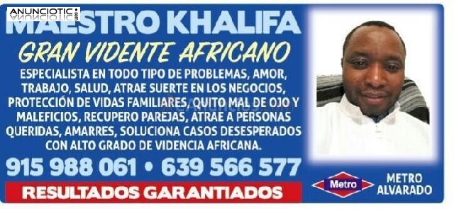 Maestro khalifa vidente africano, amarre