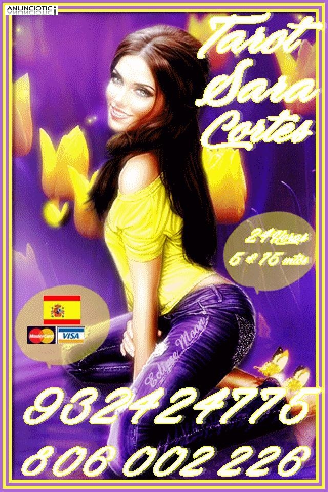 videntes y tarot Sara Cortes 932 424 775  desde 5 15 min, 8 20mts