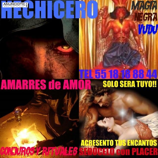 AMARRES ENAMORAMIENTOS BRUJO NEGRO! NI UNA LAGRIMA MAS