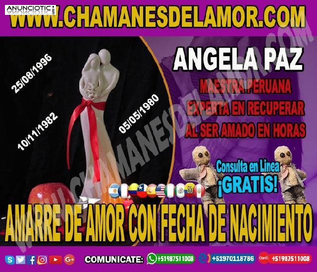 UNION DE PAREJAS CON FECHA DE NACIMIENTO ANGELA PAZ +51987511008