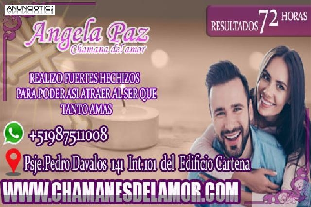 SOMETO AL AMOR DE TU VIDA EN HORAS ANGELA PAZ +51987511008