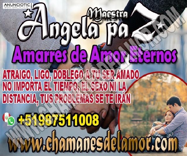 AMARRES DE AMOR ETERNOS ANGELA PAZ +51987511008