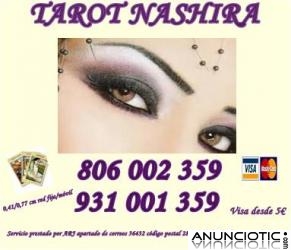 VIDENTES Y TAROTISTAS POR 0,41 CM MTO. VISA 5  10 MTOS.  TAROT NASHIRA. 