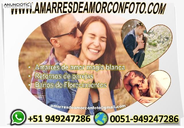 Amarres de amor inmediatos con magia blanca