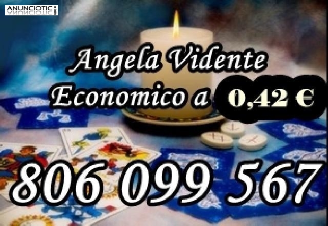 Angela  el Tarot barato a 0,42. 806 099 567. Videncia.