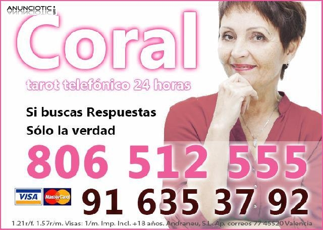 Tarot por teléfono con Coral Molina