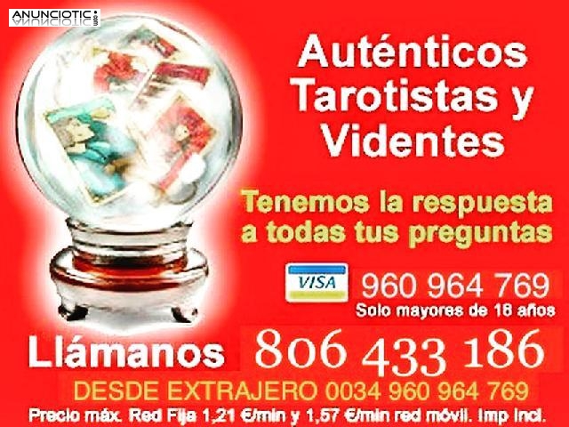 Vidente y tarotista pregunta precio gratis sin compromiso