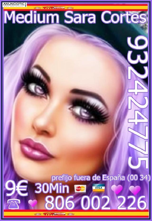 Tarot  Sara Cortes 932 424 775  desde 4 15 min, 7 20mts 9 30mts. 60M 20 