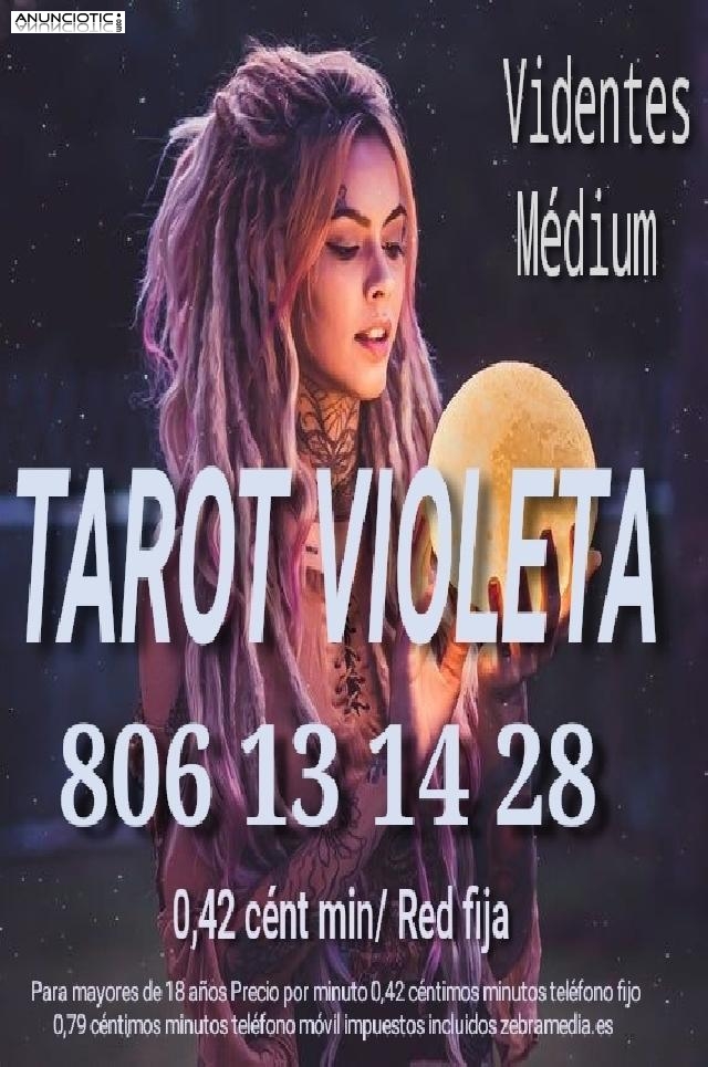 Tarot Violeta 806 económico certero fiables médium .