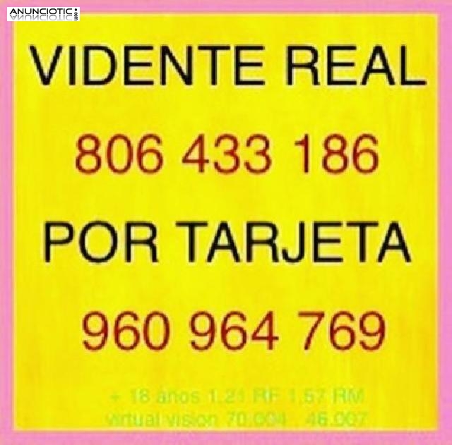 La mejor vidente tarotista del mundo 806 433 186 tarjeta 960 964 769