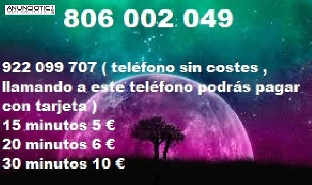 Videncia por teléfono con visa 5 15 min 922 099 707