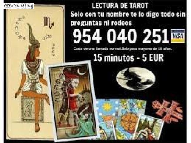 Tarotista y vidente buena con visa 5 euros 15 min 954040251