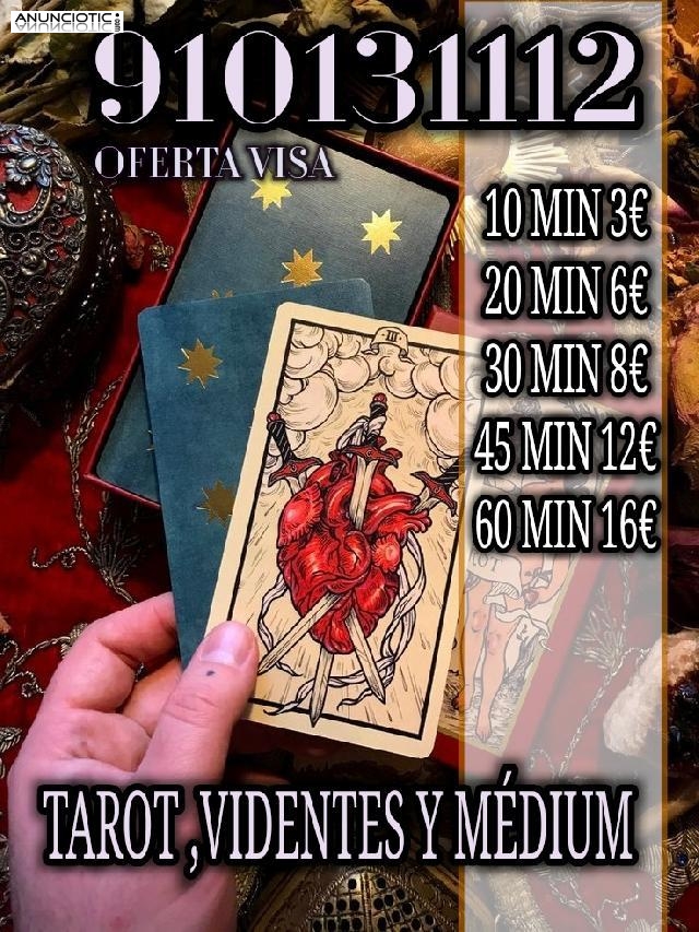 Tarot y videntes económico visa / 806 Tarot económicos ...