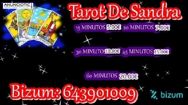 Tarot barato sin gabinete por bizum 5 x 15 min 931354903