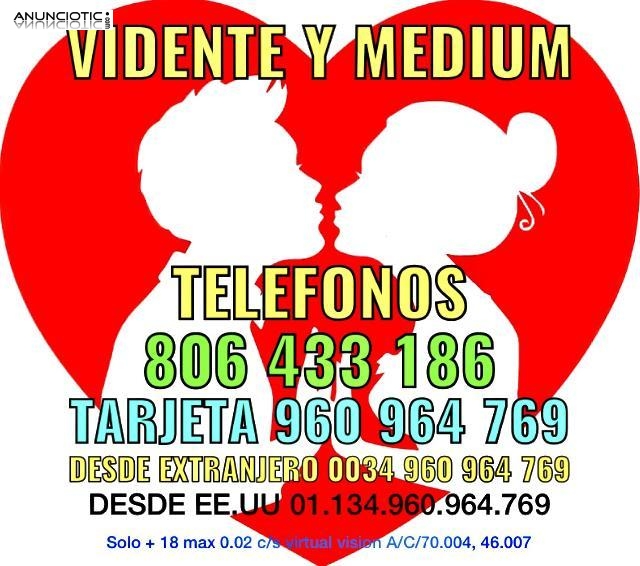 Vidente barata 806 433 186 tarot sin gabinetes visa 960 964 769 casi gratis