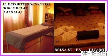 MASAJE CORPORAL ANAL Y TESTICULAR + DOBLE RELAX