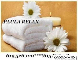 BUSCAS RELAJACION Y PLACER...? PAULA RELAX DE LUNES A DOMINGOS