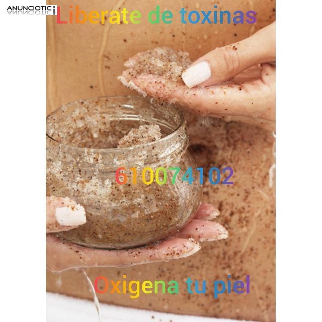 Exfoliación corporal y masajes domicilios