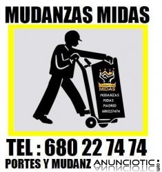 mudanzas BARATaS madrid 680/22/74/74 PORTES DE MERCANCIAS