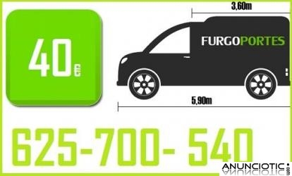 PORTES EN USERA  6:25:70:0540   FURGONETAS CON CONDUCTOR