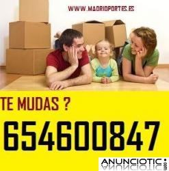 MUDANZAS POR HORAS 65;46O(O847)PORTES EN LAS ROZAS(45EUR)      